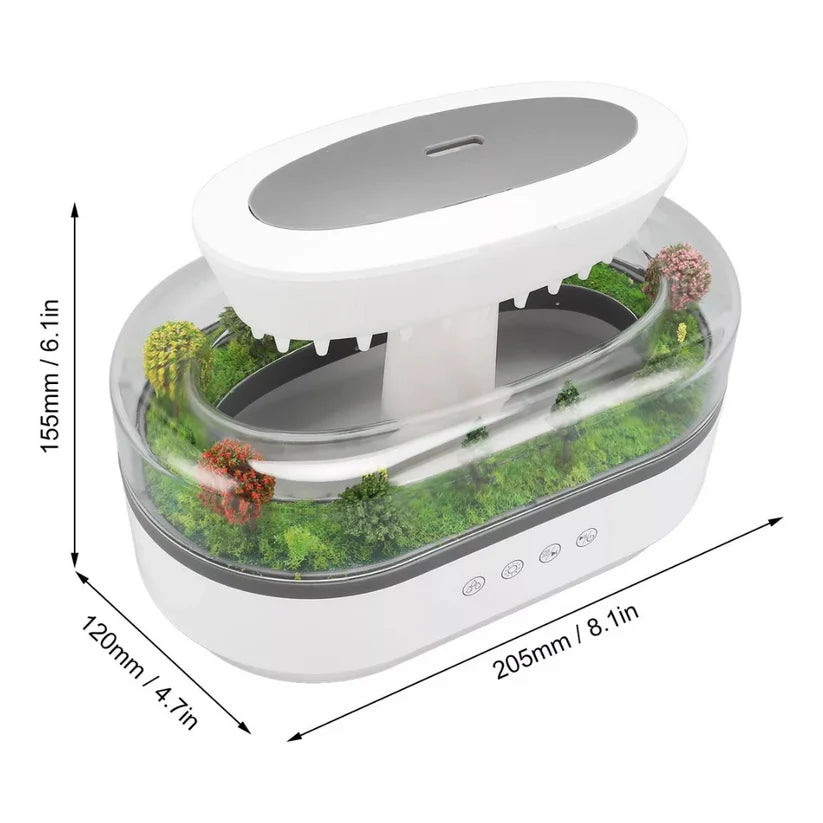 Humidificador con Efecto de Bosque Lluvioso